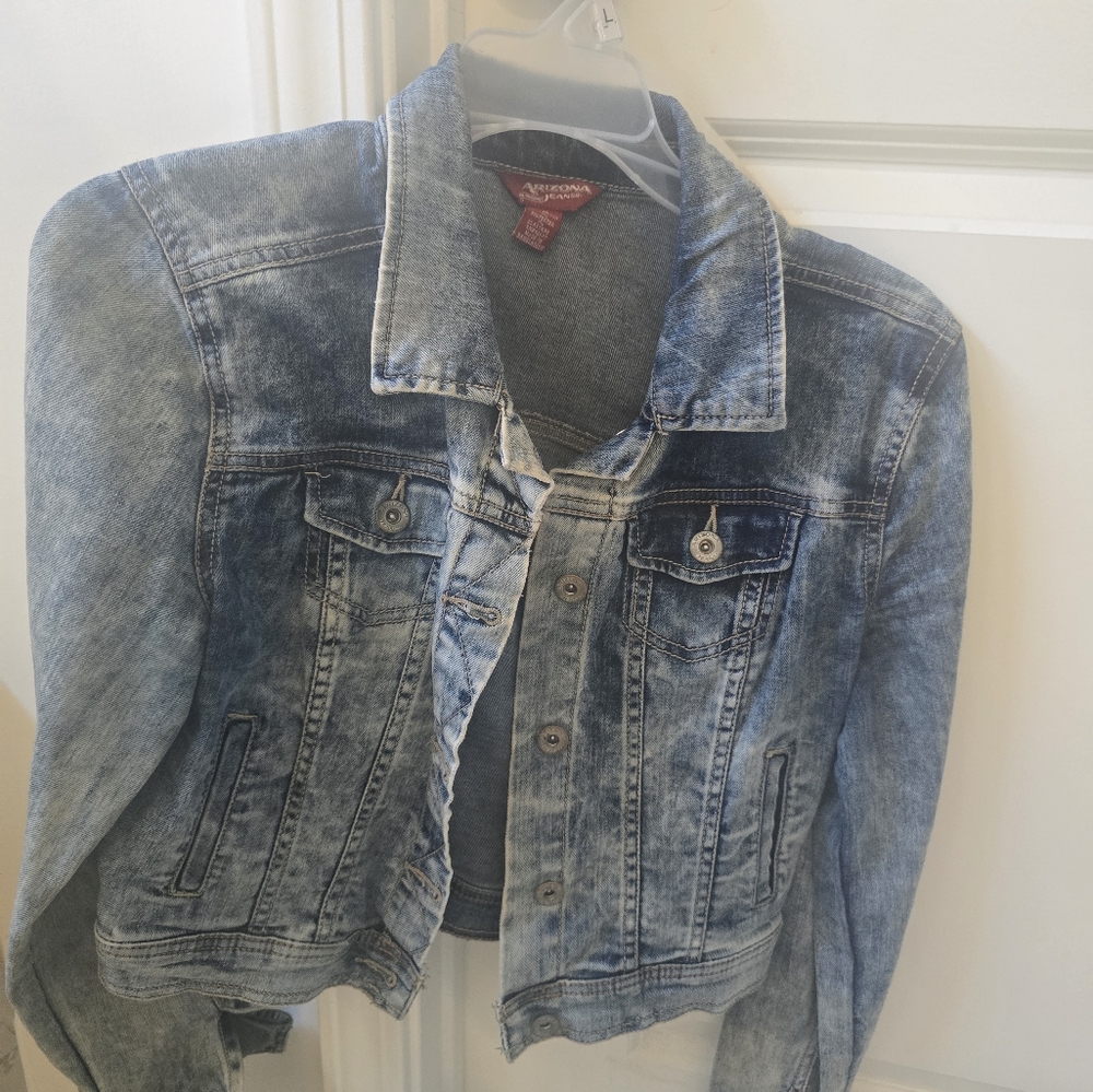Arizona Jean Company Light Blue Denim Jacket